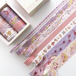Washi Tape Set Manufacturer - Creative Flow Lan Series 10 Rolls