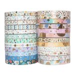 Washi Tape Sticker Factory - Creative New Black Bronzing Starry