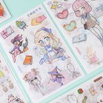 Doodle Stickers Supplier - Cute Scary Cartoon 50 Pieces