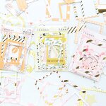 DIY Stickers Manufacturer - Cute Kawaii Gold Foil Scrapbooking