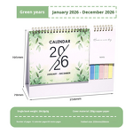 Desk Calendar Factory - Custom 2026 Multifunctional Daily Planner