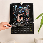 Desk Calendar Factory - Custom 2025 Dark Forest English Wall