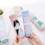 TPU Pencil Bag Supplier - Creative Cute Frosted Translucent