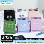 Desk Calendar Supplier - Custom 2026 Mini Morandi Student