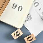 Wood Stamps Set Manufacturer - Classic School Student DIY