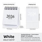 Desk Calendar Supplier - Custom 2026 Mini Morandi Student