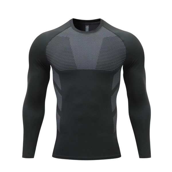Compression T-Shirt Manufacturer - OEM/ODM Custom Men's Quick-Dry Cycling Top