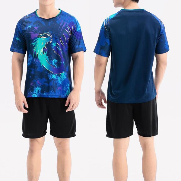 Tennis Wear Manufacturer - OEM/ODM Custom Fast Dry Team Jersey Short Sleeve