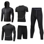 Fitness Suit Manufacturer - OEM/ODM Custom Men's Tight Fitting Clothing Set