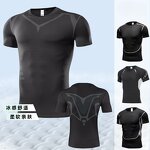 Sports Top Manufacturer - OEM/ODM Custom Men's Elastic Breathable Short-sleeve