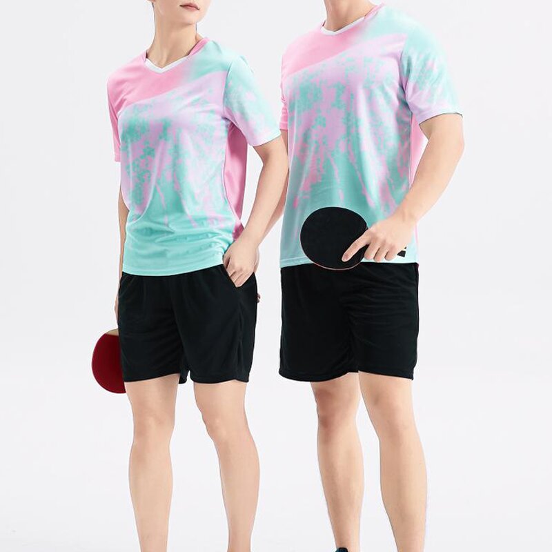 Tennis Wear Manufacturer - OEM/ODM Custom Quick Dry Badminton Shirt Set