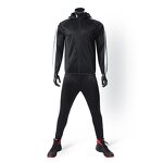 Unisex Hoodies Manufacturer - OEM/ODM Custom Fashion Black Zipper-Up Jacket