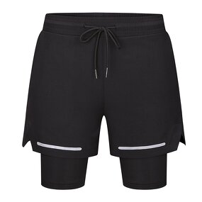 Running Shorts Manufacturer - OEM/ODM Customizable Logo Men's Bilayer Pants