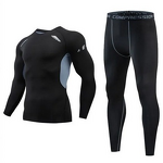 Compression Clothes Set Manufacturer - OEM/ODM Custom Men's Breathable Running Set
