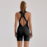 Yoga Jumpsuit Manufacturer - OEM/ODM Custom European American Zipper Shorts
