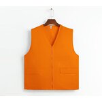 Vest Manufacturer - OEM/ODM Custom Cotton V-neck Volunteer Work Shirt