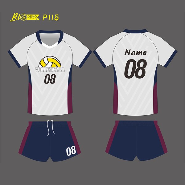 Volleyball Uniform Manufacturer - OEM/ODM Custom Unisex Sports Jersey Set
