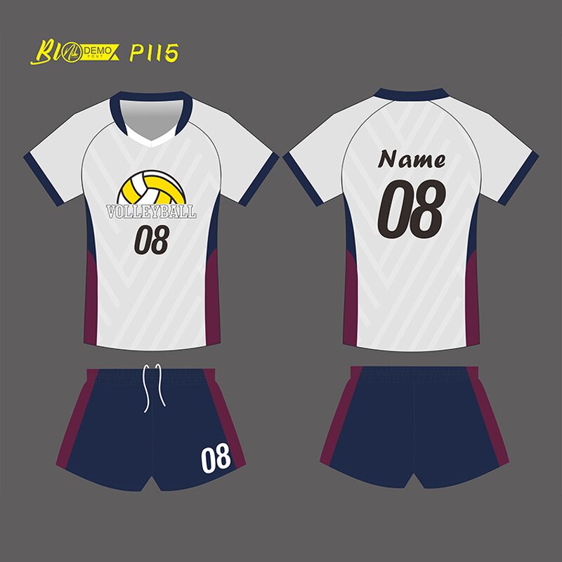 Volleyball Uniform Manufacturer - OEM/ODM Custom Unisex Sports Jersey Set
