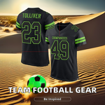 American Football Uniform Manufacturer - OEM/ODM Custom Embroidered Rugby Jersey