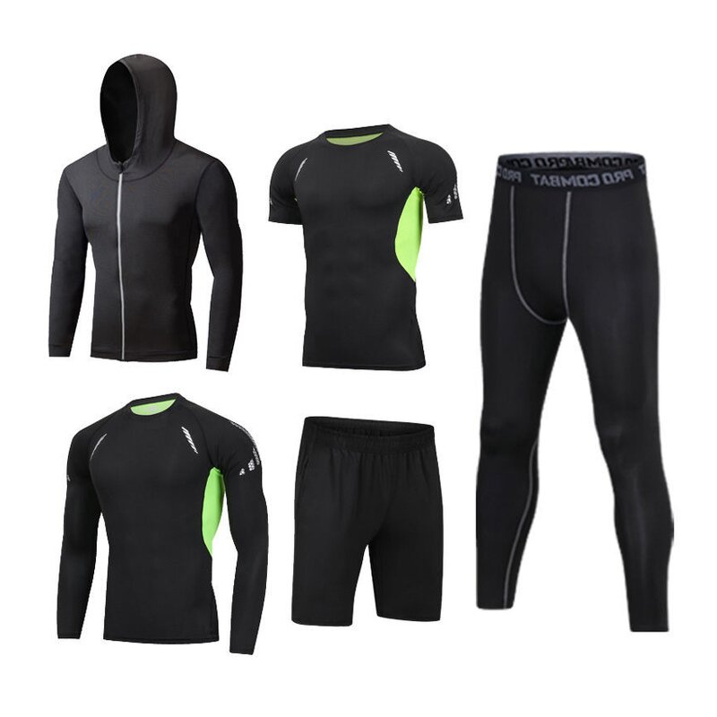 Fitness Suit Manufacturer - OEM/ODM Custom Men's Tight Fitting Clothing Set