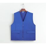 Vest Manufacturer - OEM/ODM Custom Cotton V-neck Volunteer Work Shirt