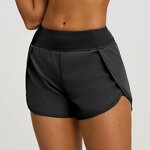 Sports Shorts Manufacturer - OEM/ODM Custom Women's Anti-Exposure Side Pockets