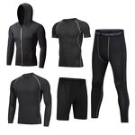 Fitness Suit Manufacturer - OEM/ODM Custom Men's Tight Fitting Clothing Set