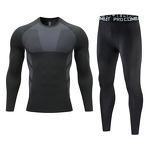 Compression Clothes Set Manufacturer - OEM/ODM Custom Men's Breathable Running Set