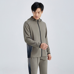 Sports Tops Manufacturer - OEM/ODM Custom Men's Loose Fit Stand Collar