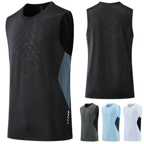 Tank Tops Manufacturer - OEM/ODM Custom Men's Quick Dry Fitness Mesh