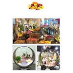 Fruit Tray Manufacturer - OEM/ODM Custom Luxury Mirror Plate Moon Tray