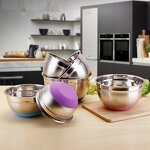 Salad Bowl Manufacturer - OEM/ODM Custom Kitchen Stainless Steel Mixing Bowl