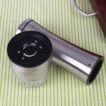 Salt and Pepper Grinder Manufacturer - OEM/ODM Custom Curved Stainless Steel