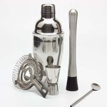 Cocktail Shaker Set Manufacturer - OEM/ODM Custom Stainless Steel Bar Gift Set
