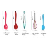 Silicone Utensils Set Manufacturer - OEM/ODM Custom Colorful Baking Bulk Set