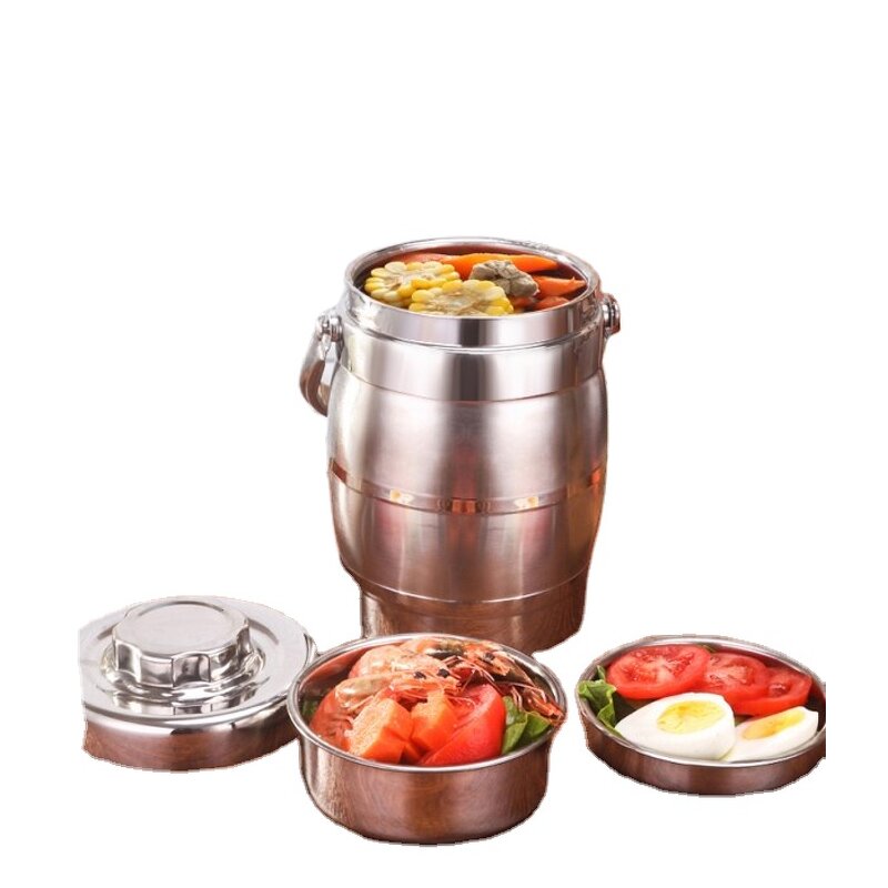 Bento Container Set Manufacturer - OEM/ODM Custom Double-layer Handle Thermal