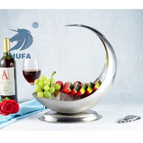 Dinner Bowl Set Manufacturer - OEM/ODM Custom Mirror Bowl Luxury Fruit Tray