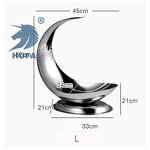 Dinner Bowl Set Manufacturer - OEM/ODM Custom Mirror Bowl Luxury Fruit Tray