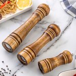 Salt Grinder Manufacturer - OEM/ODM Custom Manual Oak Ceramic Core Grinder