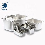 GN Pan Manufacturer - OEM/ODM Custom 1/6 6.5cm Depth Stainless Steel Tray