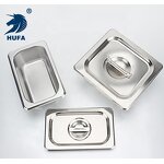 GN Pan Manufacturer - OEM/ODM Custom 1/3 10cm Depth Stainless Steel Pan
