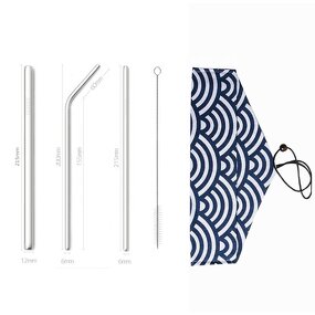 Straw Manufacturer - OEM/ODM Custom Reusable Stainless Steel Drinking Straws