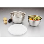 Salad Bowl Manufacturer - OEM/ODM Custom Stainless Steel Mixing Bowl Lid