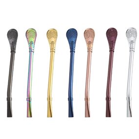 Straw Spoon Manufacturer - OEM/ODM Custom Stainless Steel Drink Coffee Filter