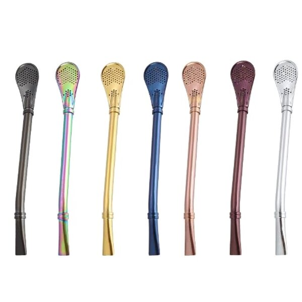 Straw Spoon Manufacturer - OEM/ODM Custom Stainless Steel Drink Coffee Filter