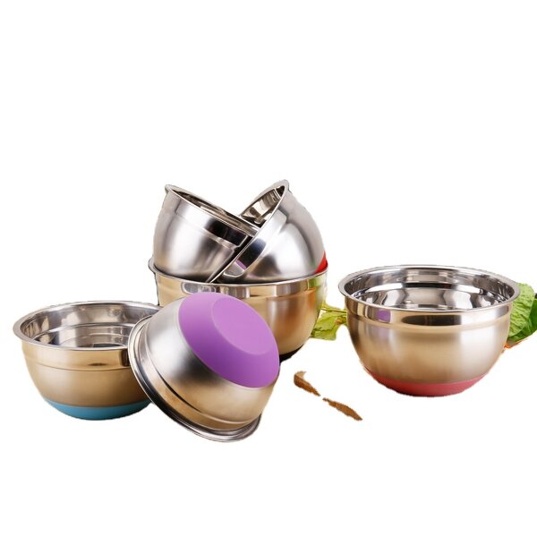 Mixing Bowl Set Manufacturer - OEM/ODM Custom Multi Functional Silicone Bottom