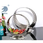 Fruit Tray Manufacturer - OEM/ODM Custom Luxury Mirror Plate Moon Tray