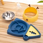 Pet Bowl Manufacturer - OEM/ODM Custom Christmas Shape Stainless Steel