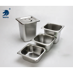 GN Pan Manufacturer - OEM/ODM Custom 1/6 6.5cm Depth Stainless Steel Tray