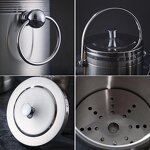 Ice Bucket Manufacturer - OEM/ODM Custom Double Wall Insulated Stainless Steel